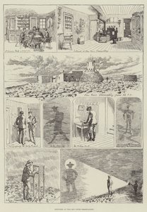 Sketches at the Ben Nevis Observatory